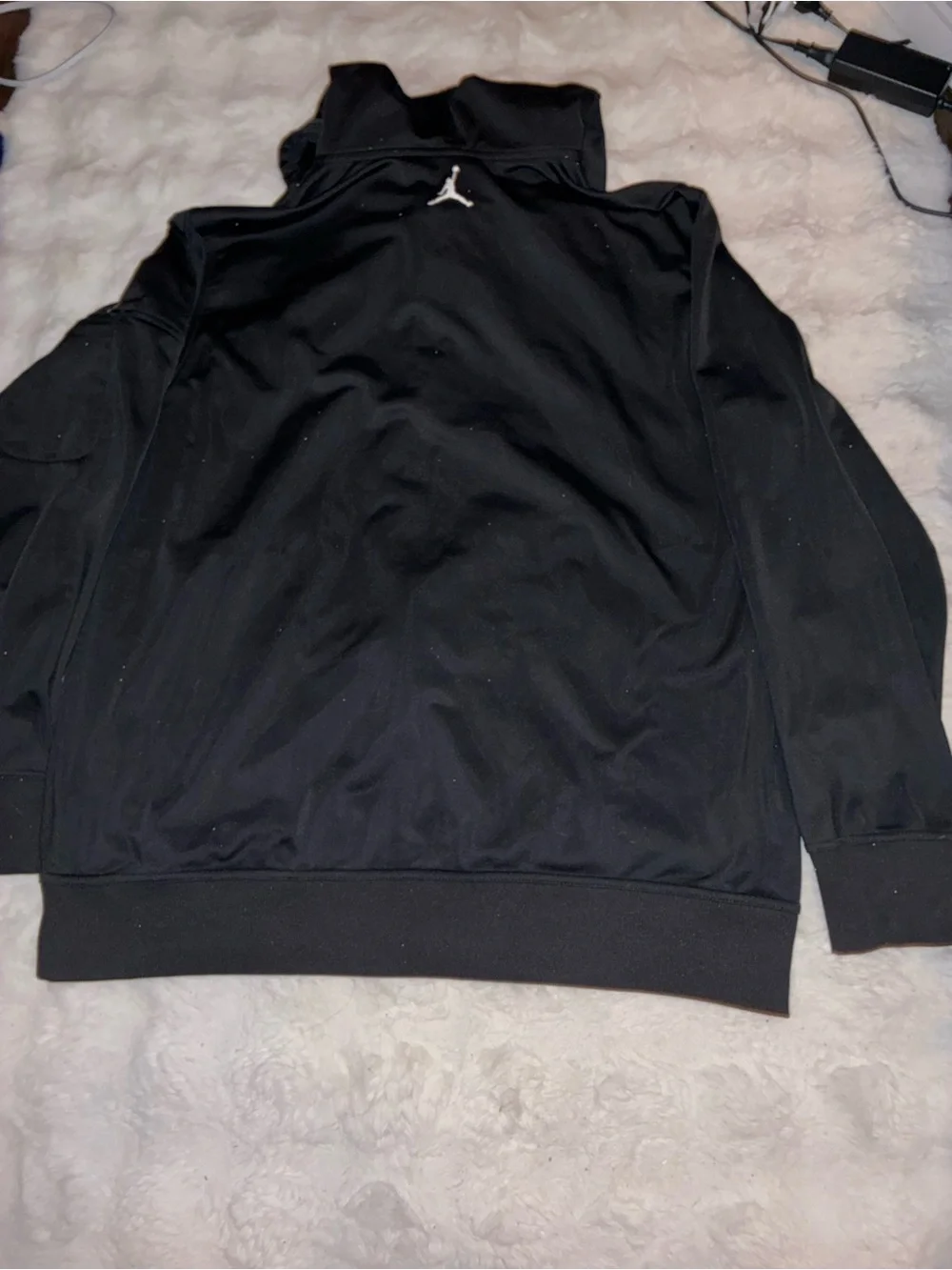 Jordan black hooded